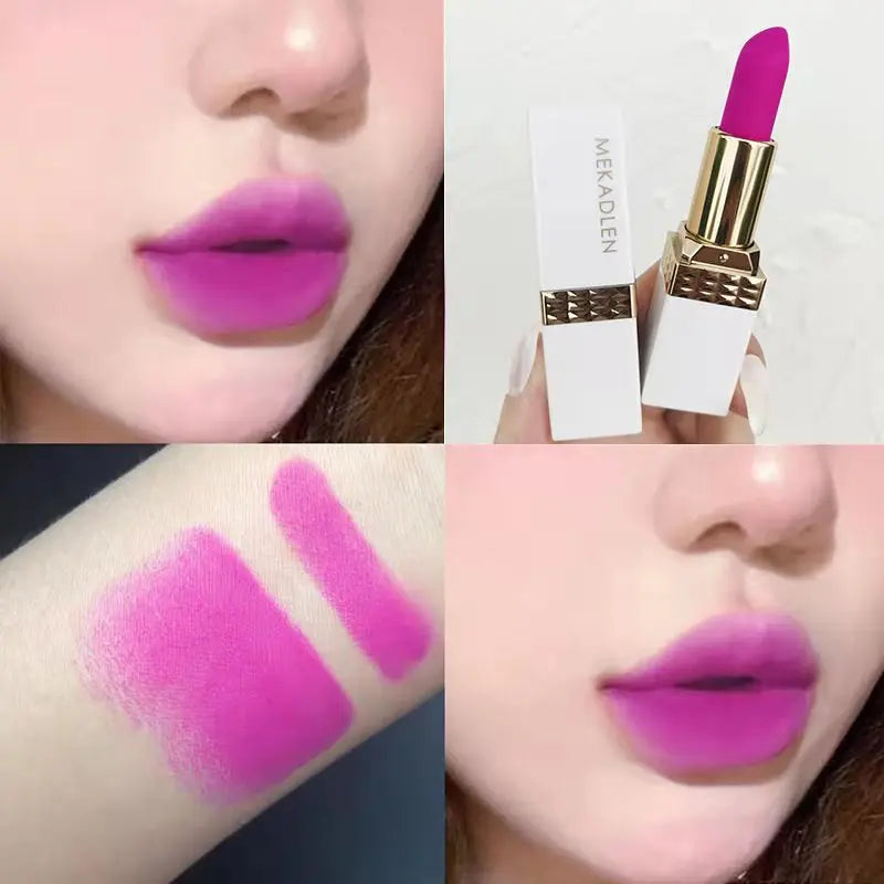 Lavender Purple Lipstick Rose Purple Grape Purple Rose Red Lipstick  Pink Makeup Cosmetic - Seprincess