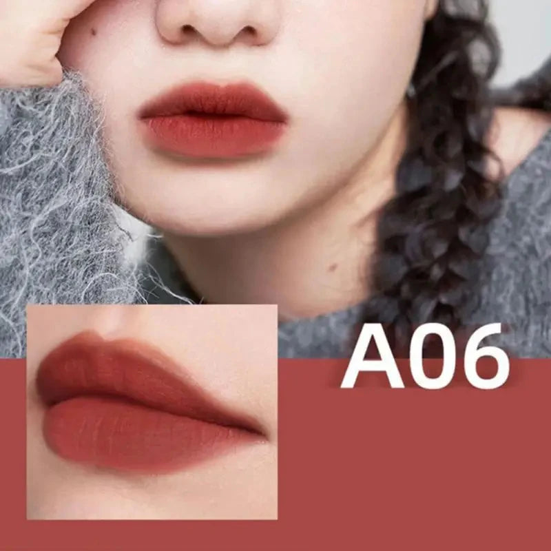 Lip Gloss Moisturizing Lip Tint Mud 6 Colors Lips Makeup Lipstick Long Lasting Lip Glaze Creative Cosmetics Waterproof Korean - Seprincess