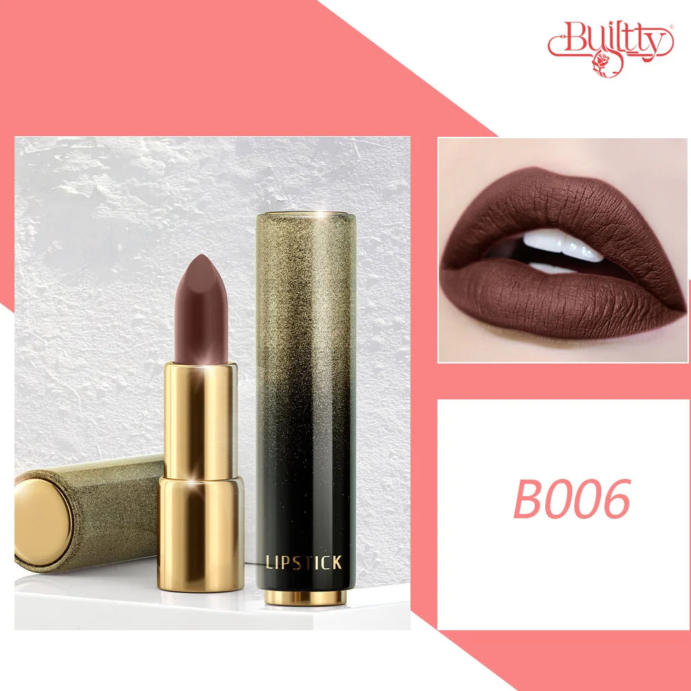 Dropshipping Lipstick Matte Velvet & Glitter Metallic Colors for Glossy Radiant & Full Matte High Pigmented Lipstick Cosmetic