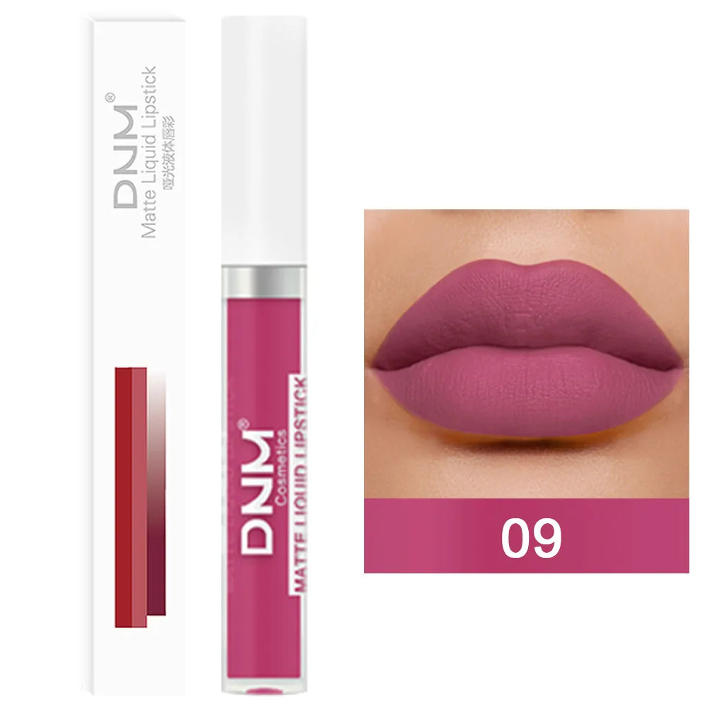 18 Colors Matte Velvet Lip Glaze Waterproof Long-Lasting Not Easy To Fade Lip Gloss Lipstick Waterproof Makeup Cosmetic Tool - Seprincess