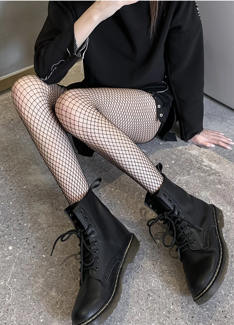 Sexy Tights Black Fishnet Socks Black Silk Leggings Sexy Bar Pantyhose Hight Waist Fitness Pants Women Sexy Hosiery Long Socks