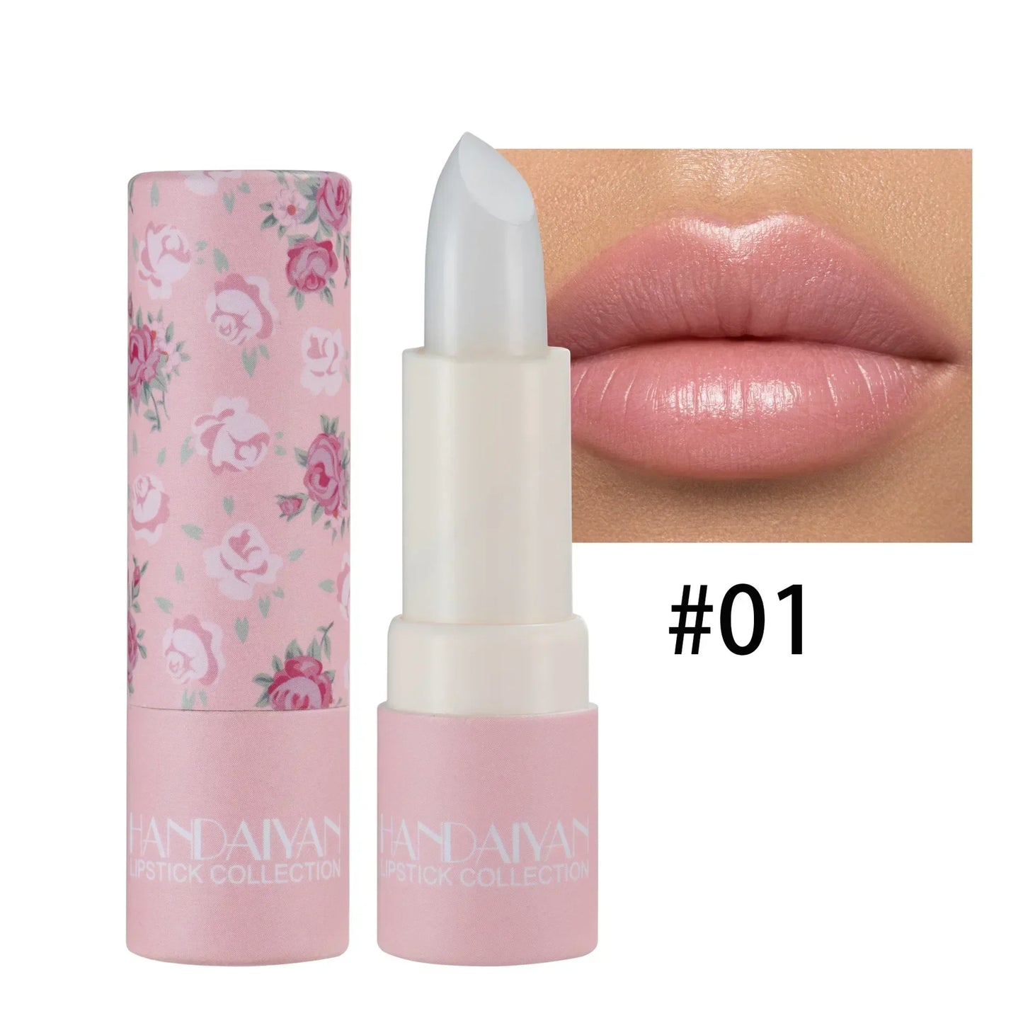 Rose Pink Nude Matte Velvet Lipstick Color Rendering Lasting Non-stick Cup Sexy Lipsticks Waterproof Beauty Lips Makeup Cosmetic - Seprincess