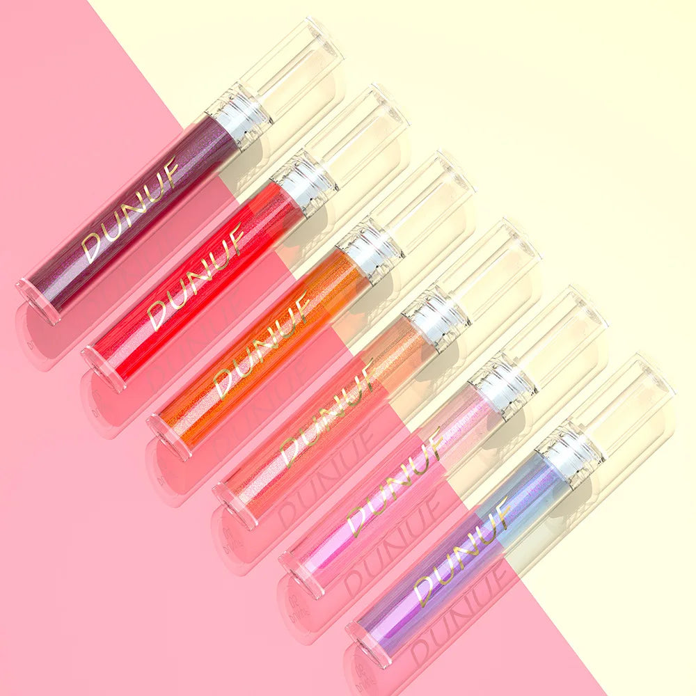 DUNUF Fruit Color-changing Long Lasting Nouritious Lipsticks Lip Gloss Make up Spring Moisturizing Lip Oil Makeup Free Shiping - Seprincess