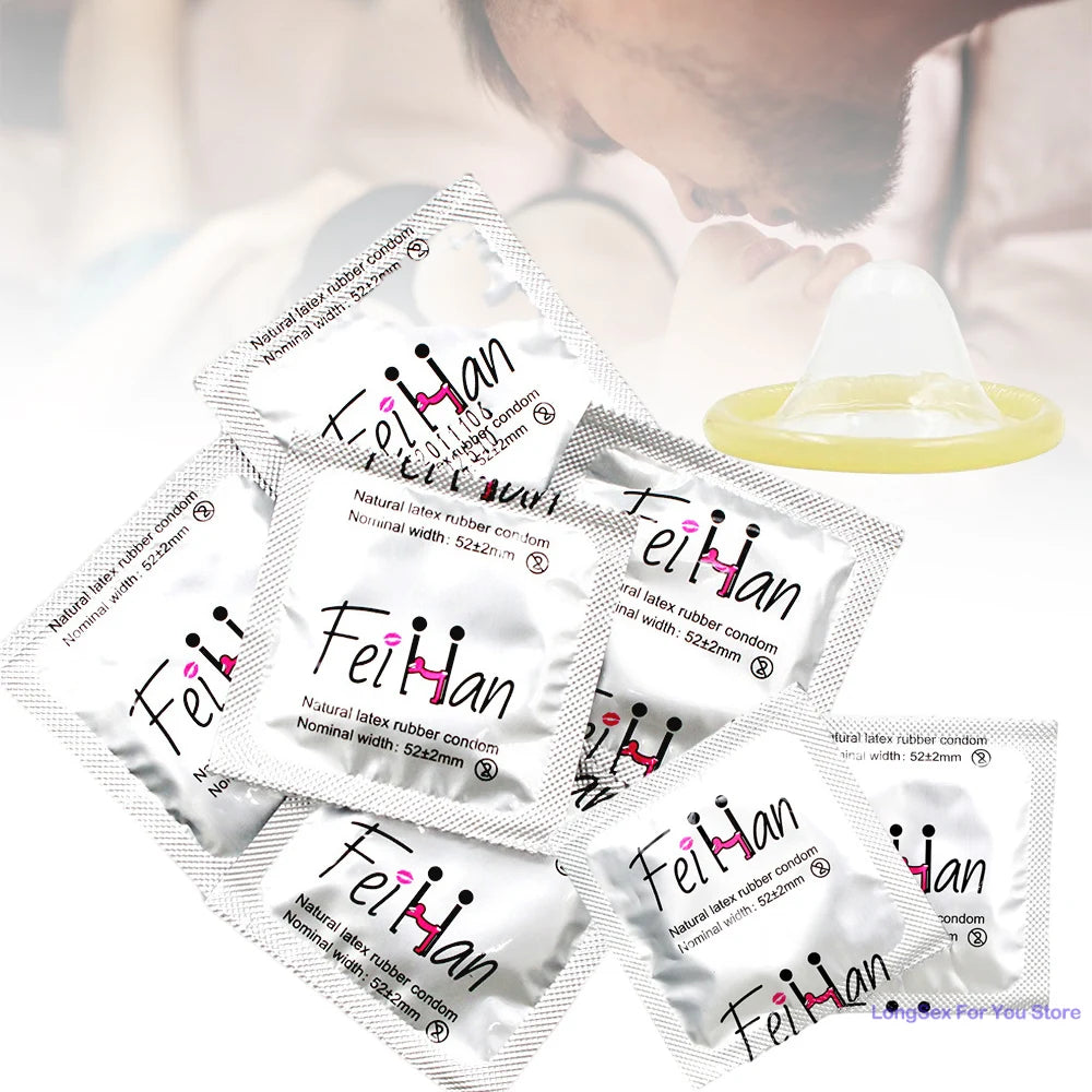 10pcs Cheap Condoms For Men Sex Toys Smooth Condom Safer Contraception Individual Package Female Condom For Adults 18 Sex Shop - Seprincess