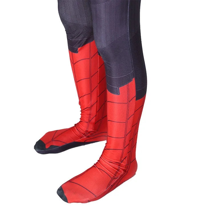 New Miles Morales Far From Home Cosplay Costume Zentai Spiderman Costume Superhero Bodysuit Spandex Suit for Kids Custom Made - Seprincess