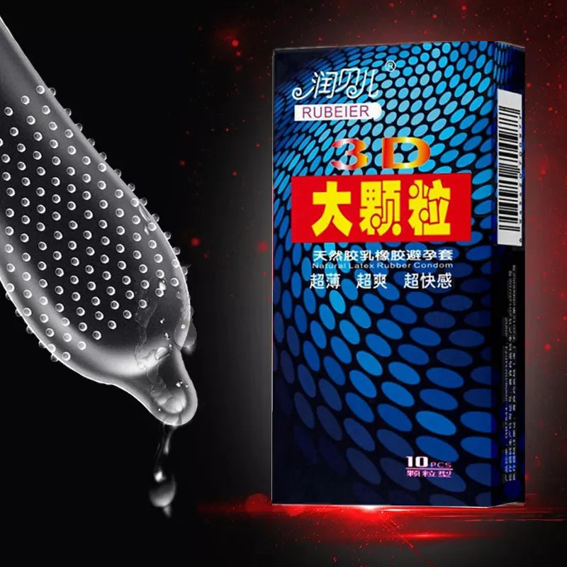 Hyaluronic Acid 0.01 Ultra Thin Condom For Long Sex ICE Fire Delay Condoms Safe Penis Sleeve Sex Toys Contraception For Adult 18