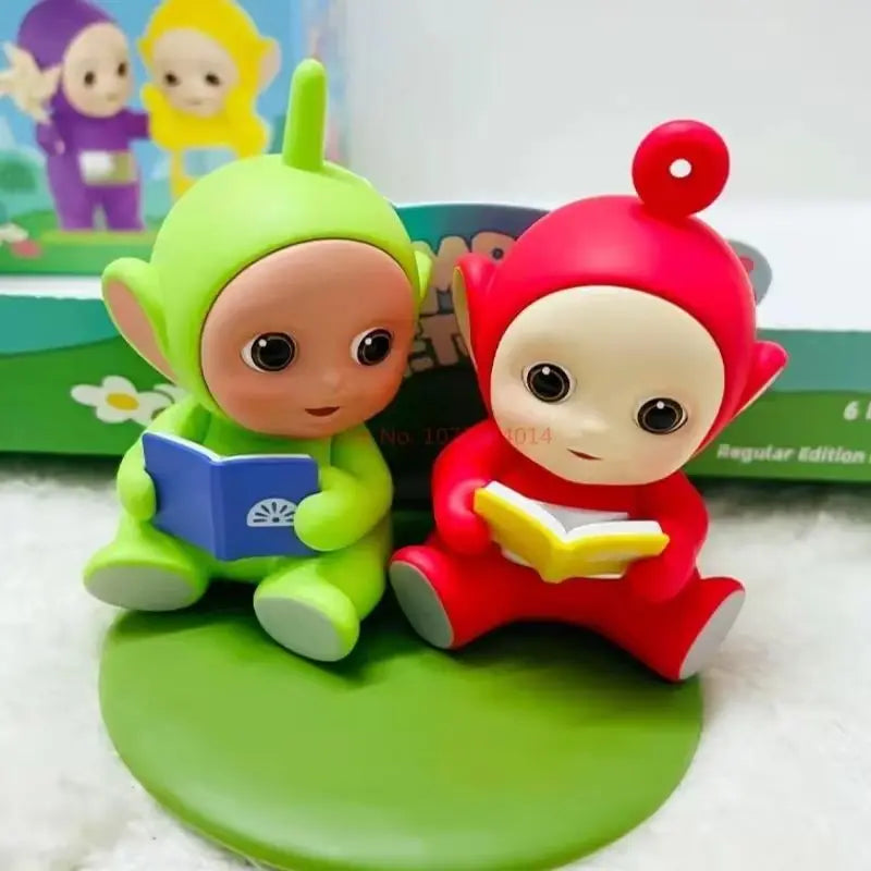 New Teletubbies Companion Series Resin Kit Toy Ornaments Movable Desktop Model Toy Ornament Collect Decor Festival Birthday Gift - Seprincess