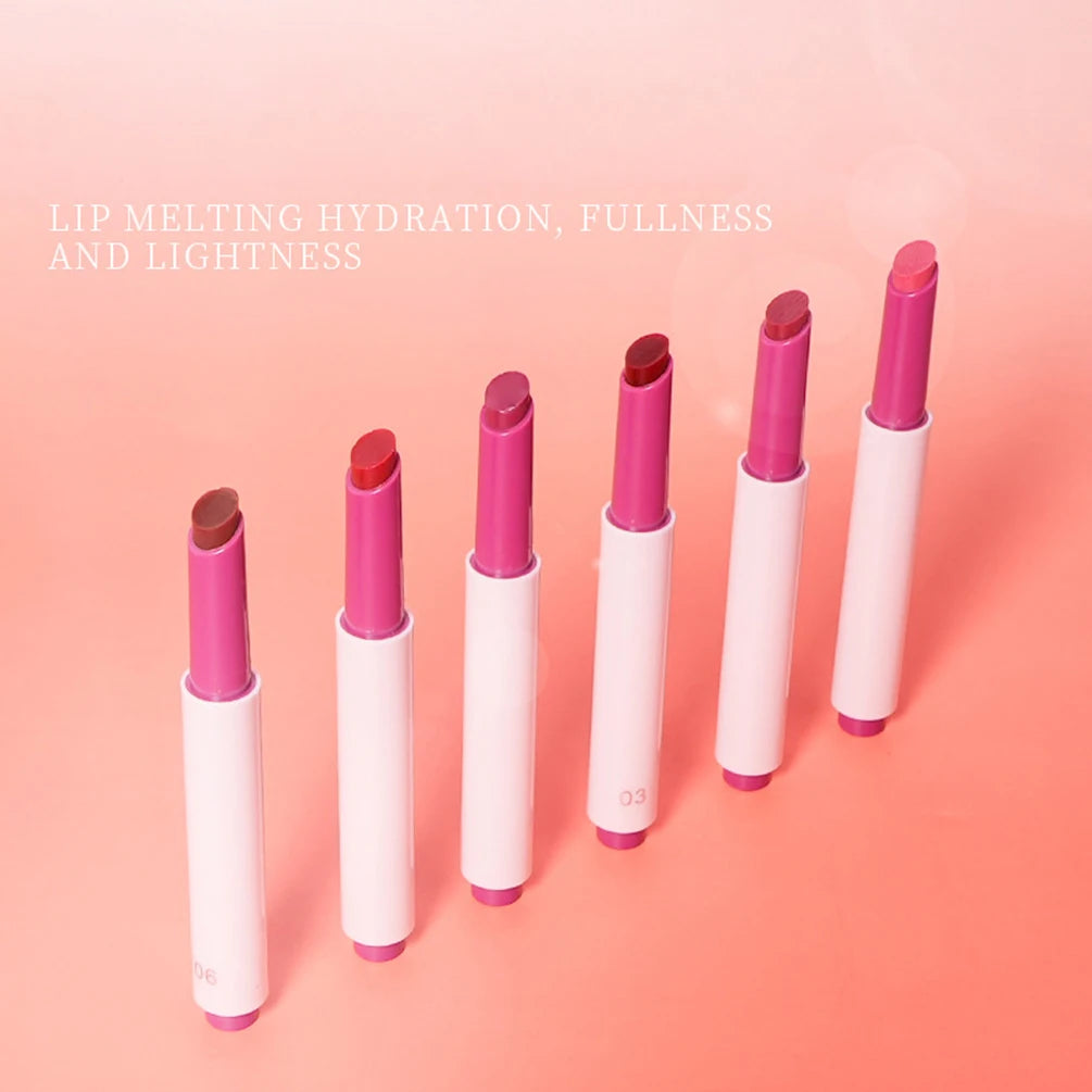 2.5g Private Label 6-color Lipstick Pen Custom Bulk Press-on Waterproof Non-fading Pop-lip Mirror Glaze Water Gloss Makeup Vegan - Seprincess