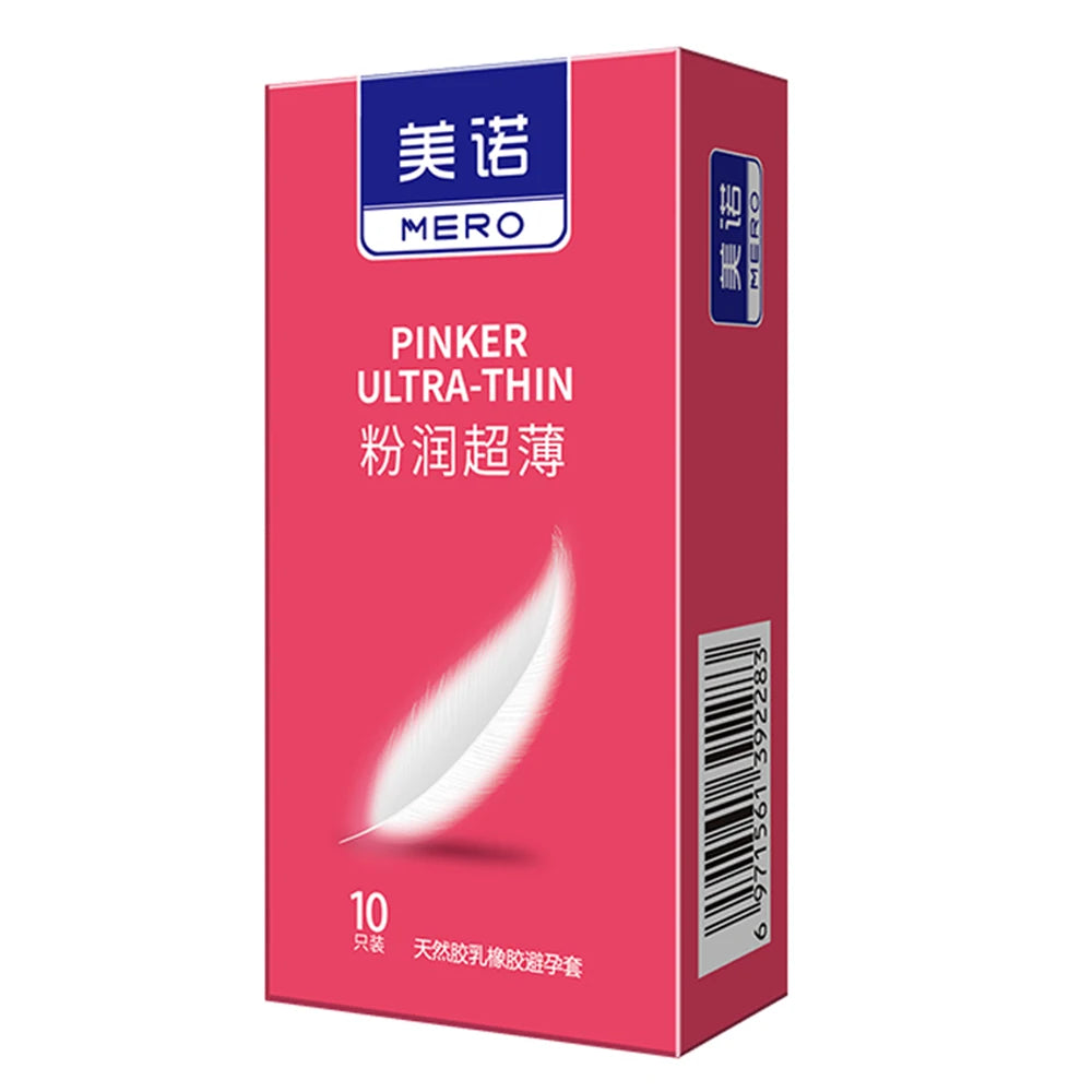 Ultra Thin Condoms Long-lasting For Men Sex Ejaculation Delay Latex Condom Hyaluronic Acid 0.01 Penis Sleeve For Adults Sex Love - Seprincess