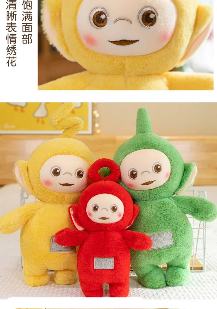 New Teletubbies Cute Doll Plush Toy Cartoon Kawaii Animation Doll Children Soothing Sleeping Doll Gift Girls MINISO - Seprincess