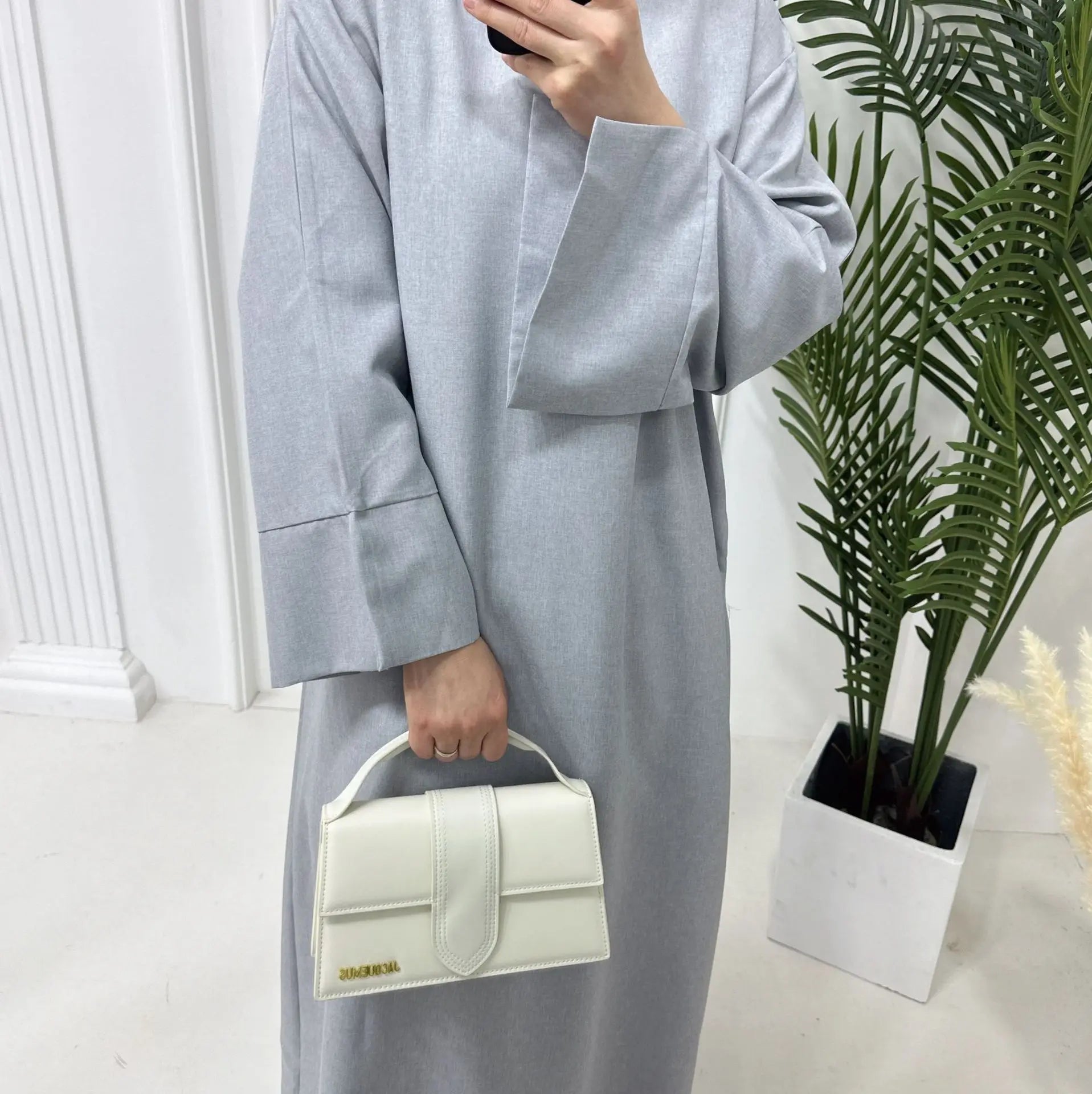 Eid Split Sleeve Muslim Abaya for Women Eid Dress Morocco Ramadan Prayer Long Dresses Abayas Kaftan Islam Dubai Arab Long Robe - Seprincess