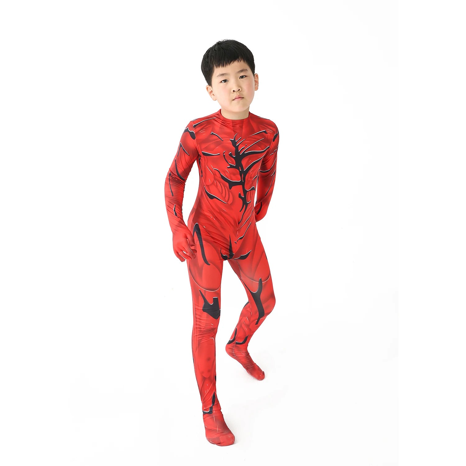 superheros Cosplay halloween costumes forNew venom costume kids suit jumpsuit boys symbiote spidermancostumes - Seprincess