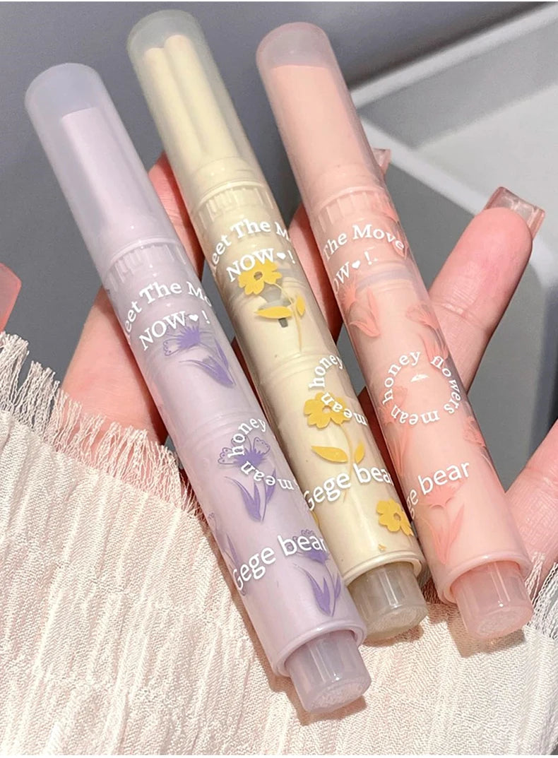 Gege bear flower words honey lipstick moisturizing mirror gloss jelly love lipstick lipstick pen - Seprincess