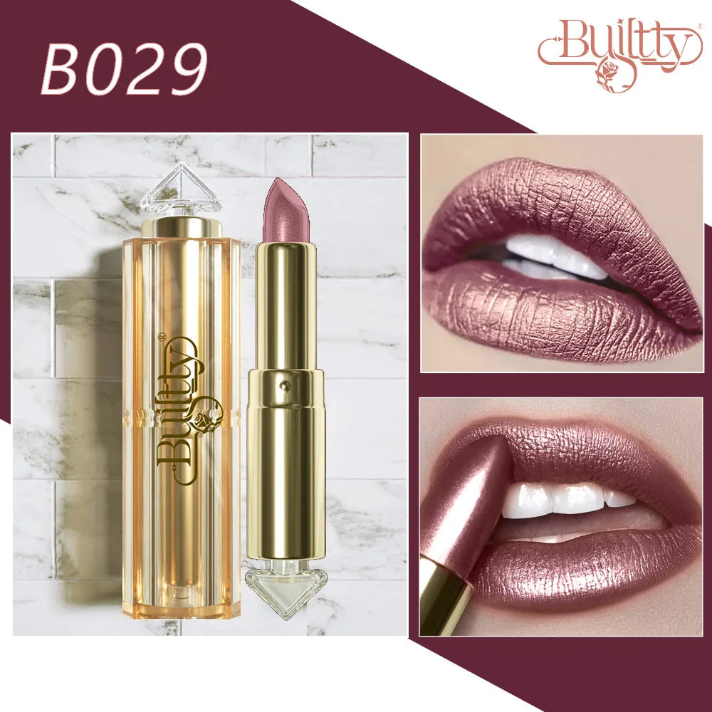 Dropshipping Lipstick Matte Velvet & Glitter Metallic Colors for Glossy Radiant & Full Matte High Pigmented Lipstick Cosmetic - Seprincess