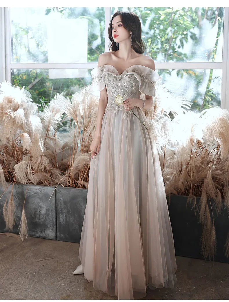 2024 Summer Light Gauze Bridesmaid Dress Women Sexy Wedding Party Gown Elegant Novelty Cheongsam Temperament Gentle Qipao - Seprincess