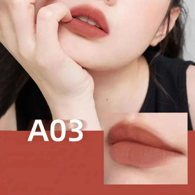 Lip Gloss Moisturizing Lip Tint Mud 6 Colors Lips Makeup Lipstick Long Lasting Lip Glaze Creative Cosmetics Waterproof Korean - Seprincess