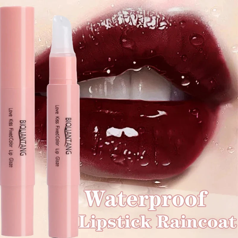 Waterproof Lipstick Fixed Color Lip Glaze Raincoat Long Lasting Translucent Lipstick Fixative Gel Lips Color Fixing Cosmetics - Seprincess