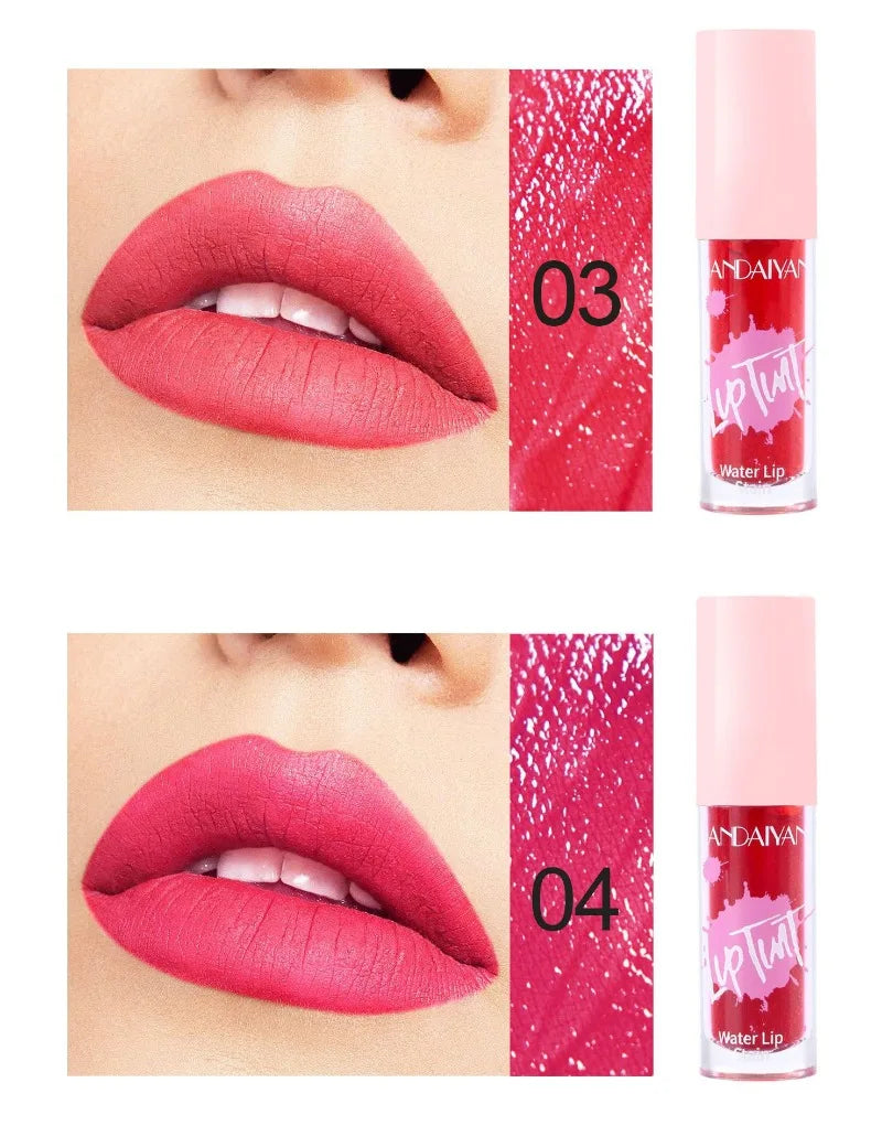 Fruit Juice Lip Tint Non-stick Cup Liquid Lipstick and Blush 2 In1 Waterproof Long Lasting Water Lip Stain Lips&cheek Makeup 1pc - Seprincess