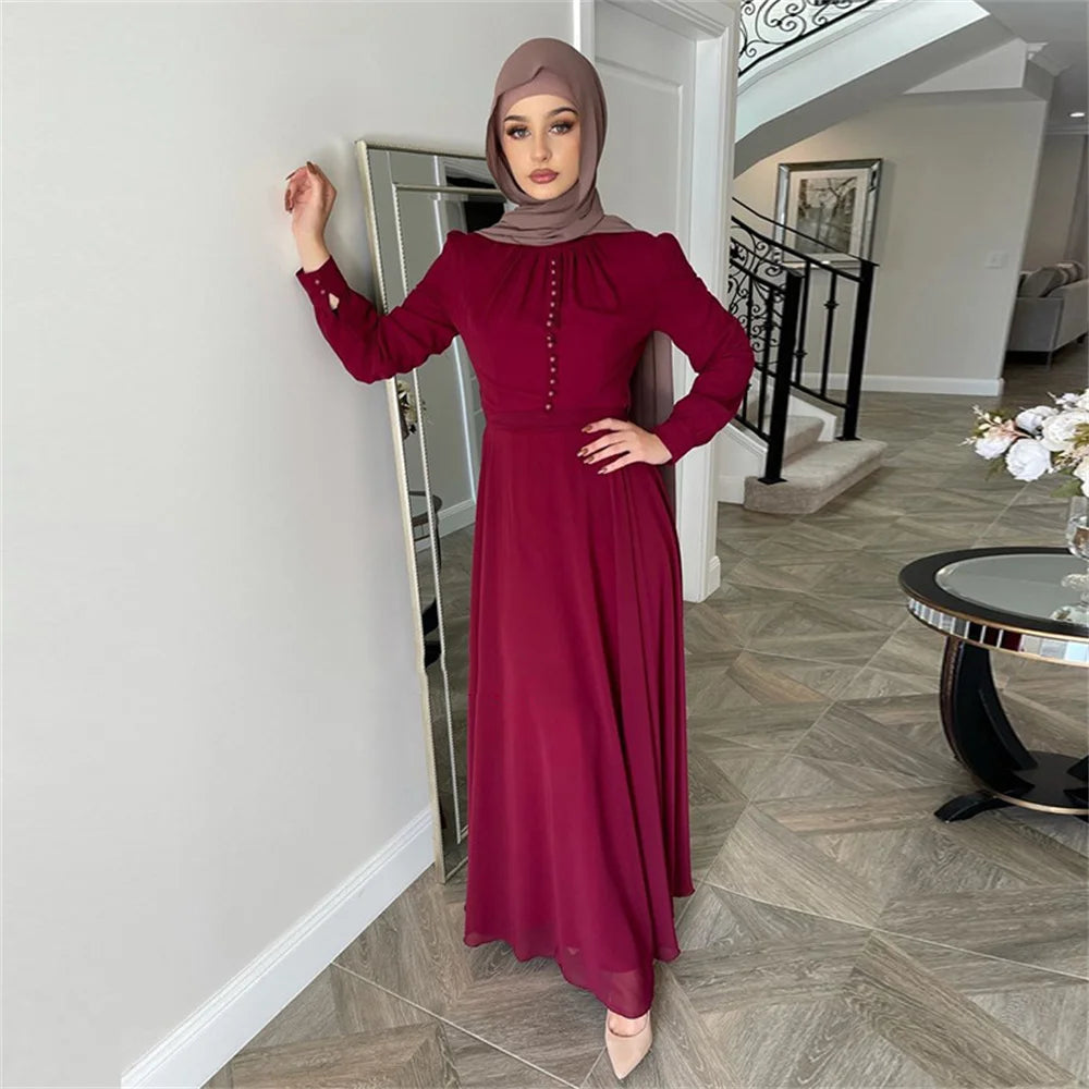 2024 Summer Modest White  Muslim Dubai Luxury Abaya Palestine Dresses Islam Eid Clothing Vestidos Para Mujer Elegantes Fiesta - Seprincess