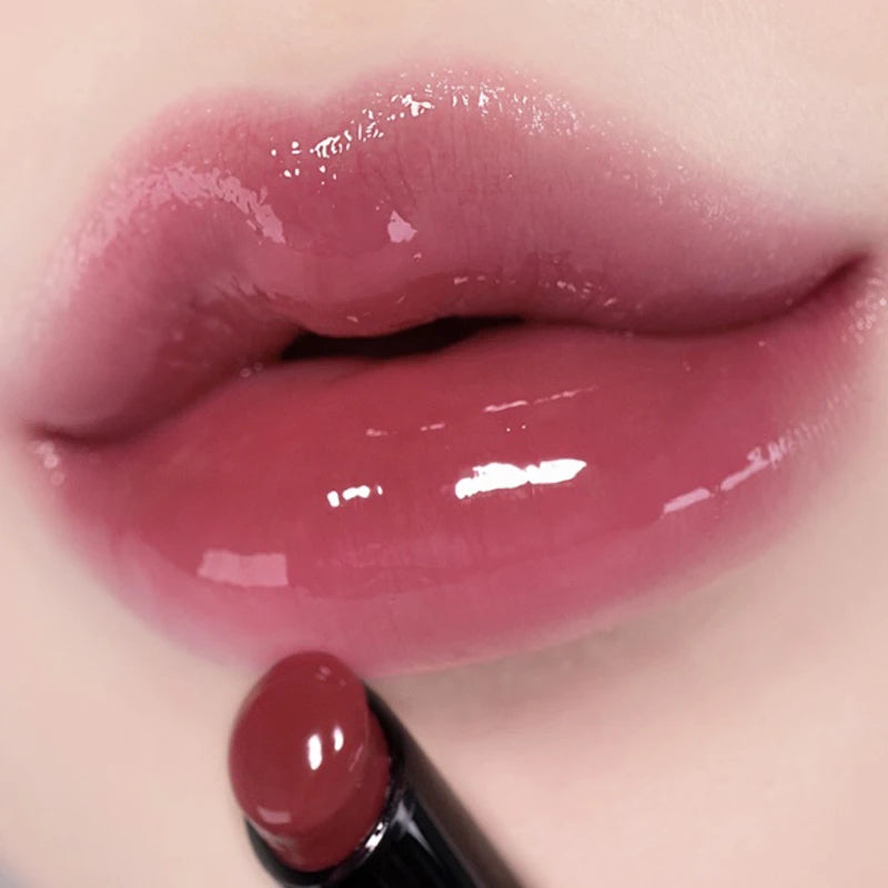 Jelly Mirror Lipstick Makeup Waterproof Non-stick Cup Solid Lip Gloss Clear Lasting Moisturizing Lipstick Pen Korean Cosmetics - Seprincess