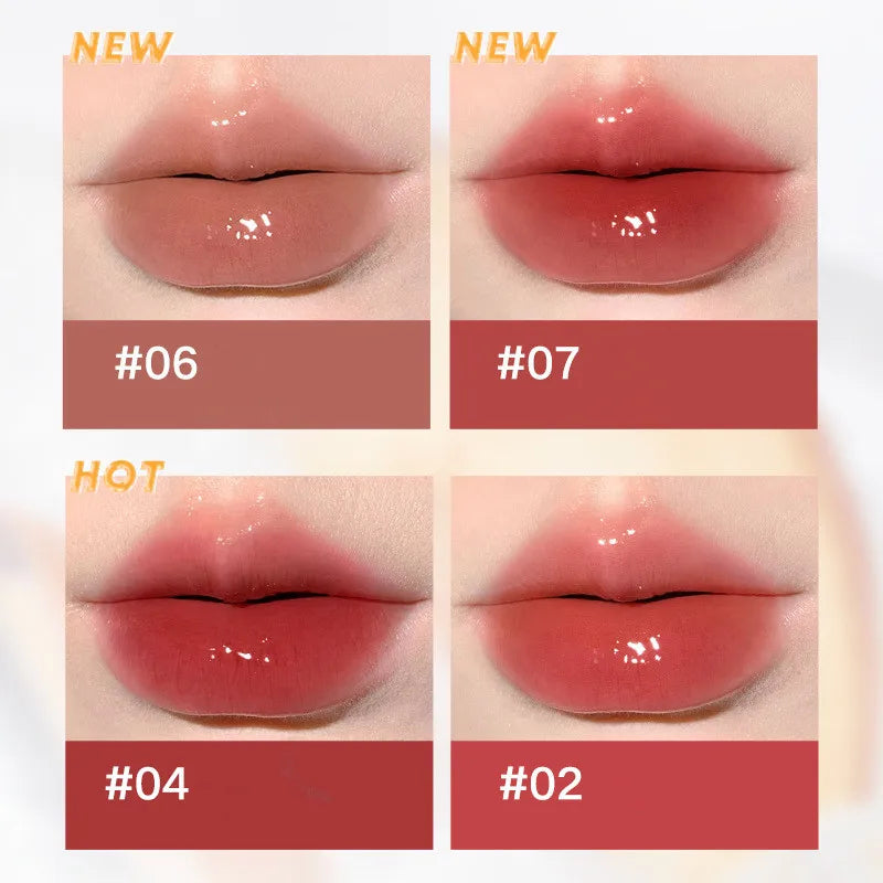 Judydoll Lip Glaze Lipstick Ice Iron Head  Moisturizing Liquid Lip Tint Mirror Gloss Lip Gel - Seprincess