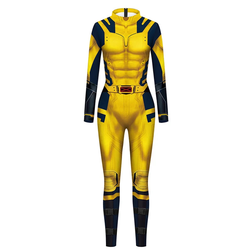 Superhero Wolverine Deadpool Cosplay Jumpsuit Wolverine Cosplay Costume Men Women Halloween Zenti James Howlett Party Bodysuit - Seprincess