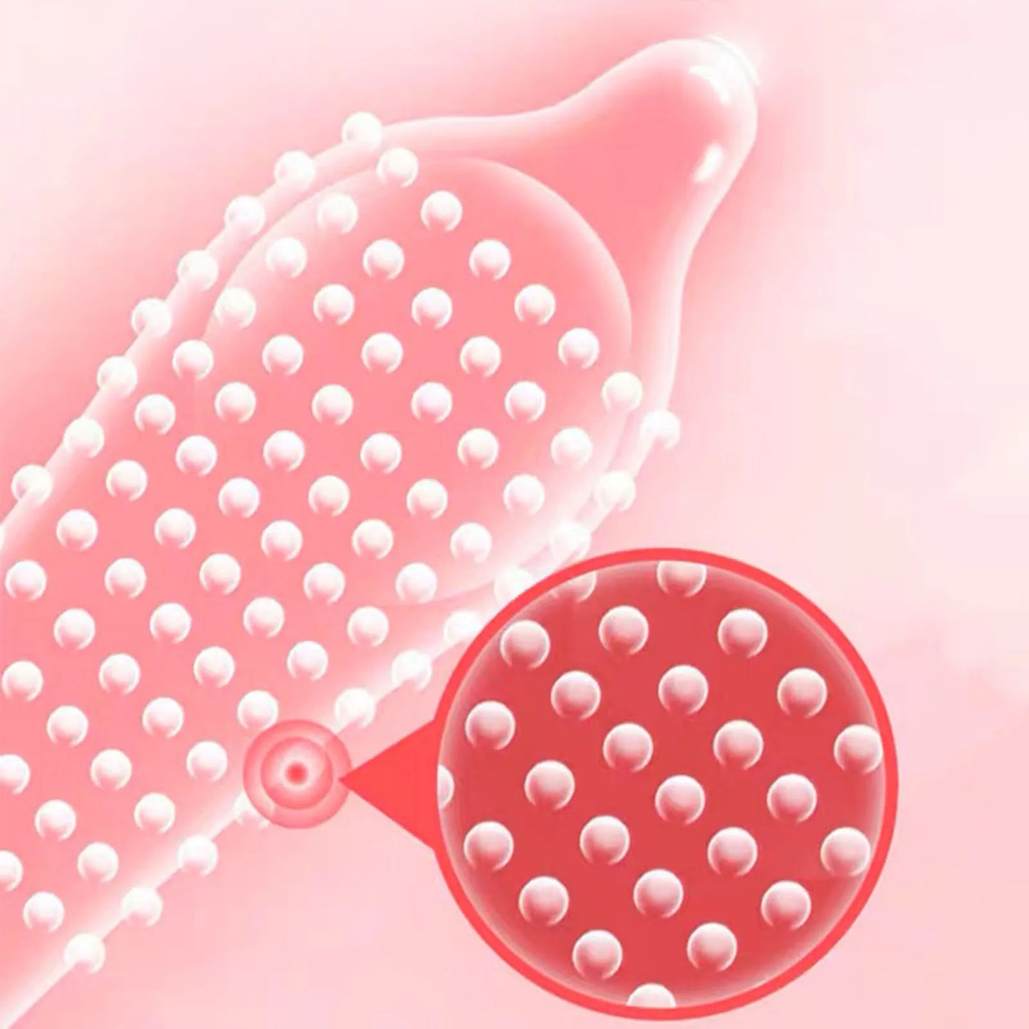 12PCS Spike Dotted Condom Vaginal Stimulation Sex Toys For Adult Men Rubber Particles Penis Sleeves Hotel Contraception Sex Shop - Seprincess