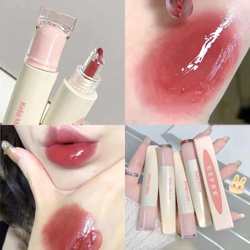 Crystal Jelly Mirror Lip Gloss Water Liquid Lipstick Moisturizing Long Lasting Sexy Lip Plumper Lip Tint Makeup Korean Cosmetics - Seprincess