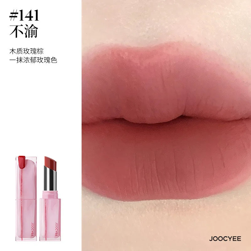 JOOCYEE GLAZED ROUGE Toffee powder mist lipstick whitening water light film-forming lipstick