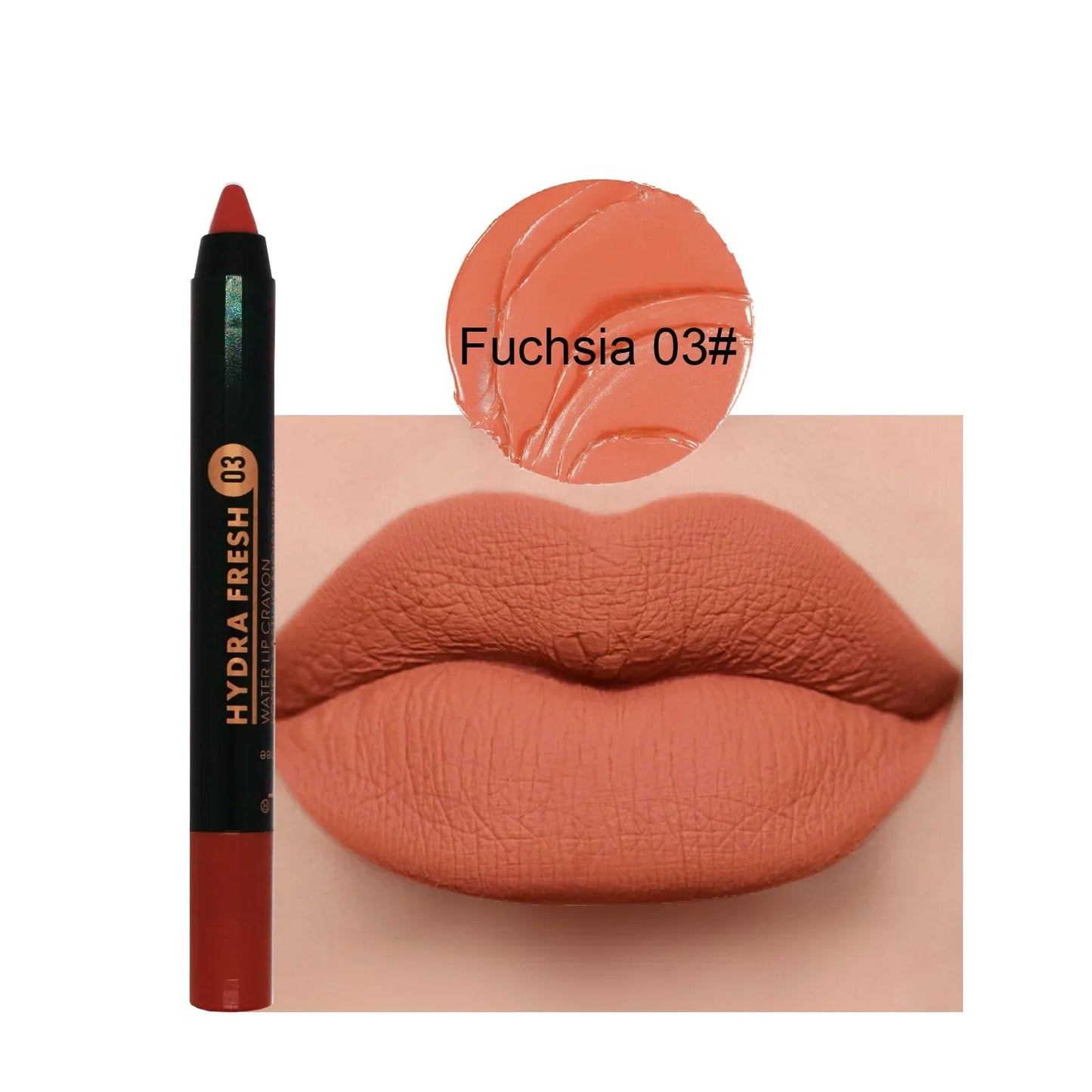 1PC Velvet Matte Lipstick Long Lasting Waterproof Sexy Lipbalm Non-Stick Lip Tint Lip Pencil Makeup Cosmetics for Women - Seprincess