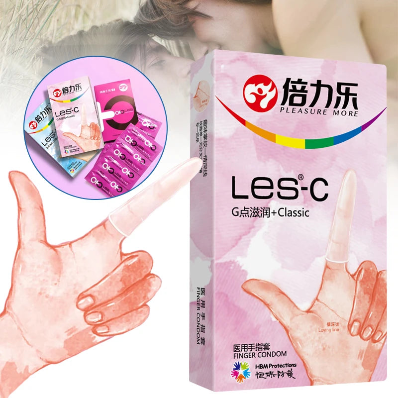 G-spot Finger Condom Beads Finger Sleeves Sex Toy For Adult Stimulation Vagina Massage Finger Sleeve Gay Sex Game Erotic Product - Seprincess