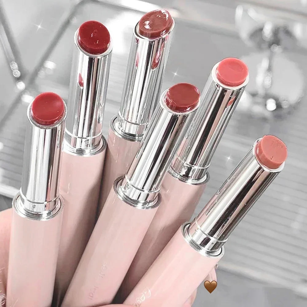 Clear Water Light Solid Lip Gloss Jelly Watery Pink Lipstick Pencil Moisturising Mirror Lipstick Pen Korean Lips Makeup Cosmetic - Seprincess