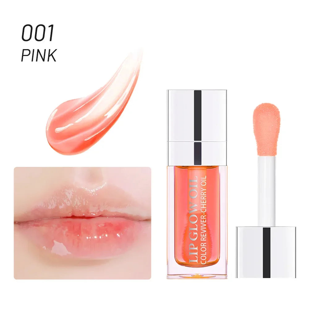 Crystal Jelly Moisturizing Lip Oil Sheglam Lip Tint Lip Gloss Makeup Sexy Lip Stain Serum Treatment Lip Coat Lipstick Cosmetics - Seprincess