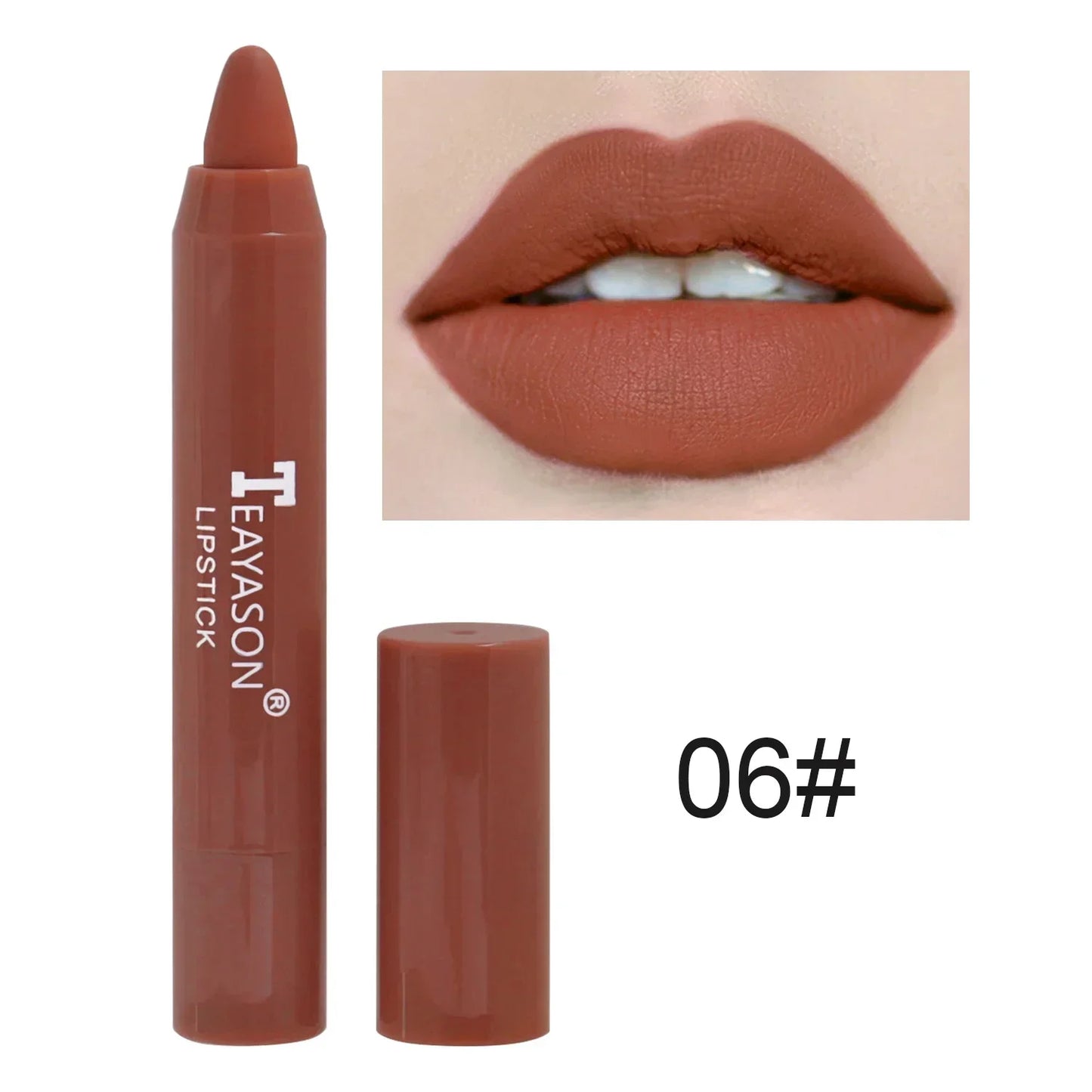 Waterproof Lipliner Pencil Matte Velvet Lip Liner Pen Outline Lip Shape Lipstick Pen Long Lasting Non-stick Cup Makeup Cosmetics - Seprincess