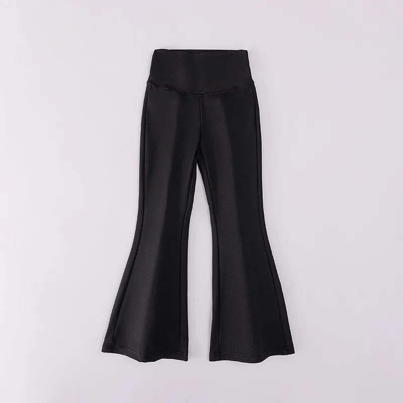 Girl Shark High Waist Slim Lift Hip Bottom Spring and Autumn Wear Flared Integrated Pants Comfortable and Breathable