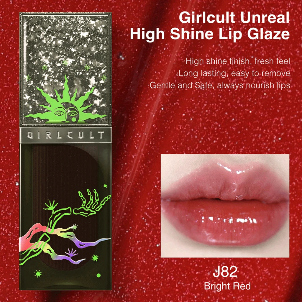 Girlcult Brand Cyber Chat Series Mirror Lip Glaze Non-Stick Chameleon Polarized Fantastic Lipstick Makeup Cosmetic - Seprincess