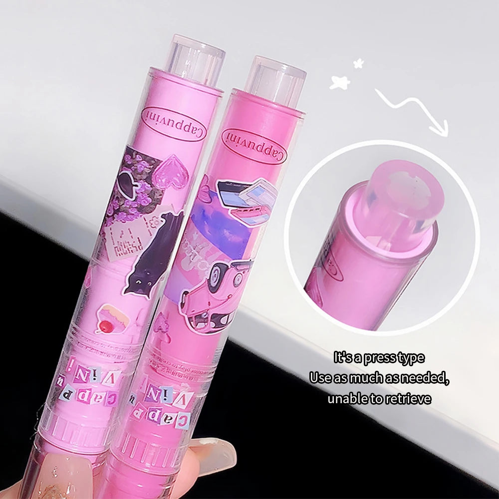 Jelly Mirror Lipstick Makeup Love Shape Waterproof Non-stick Cup Solid Lip Gloss Clear Long Lasting Moisturizing Lipstick Pen - Seprincess