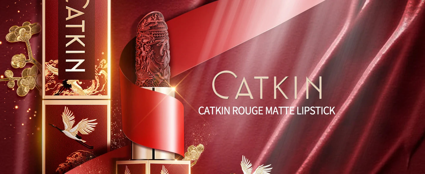 CATKIN Makeup Velvet Matte Lipstick, Hydrating Satin Long Lasting lipstick with Smooth and Creamy Texture - Seprincess