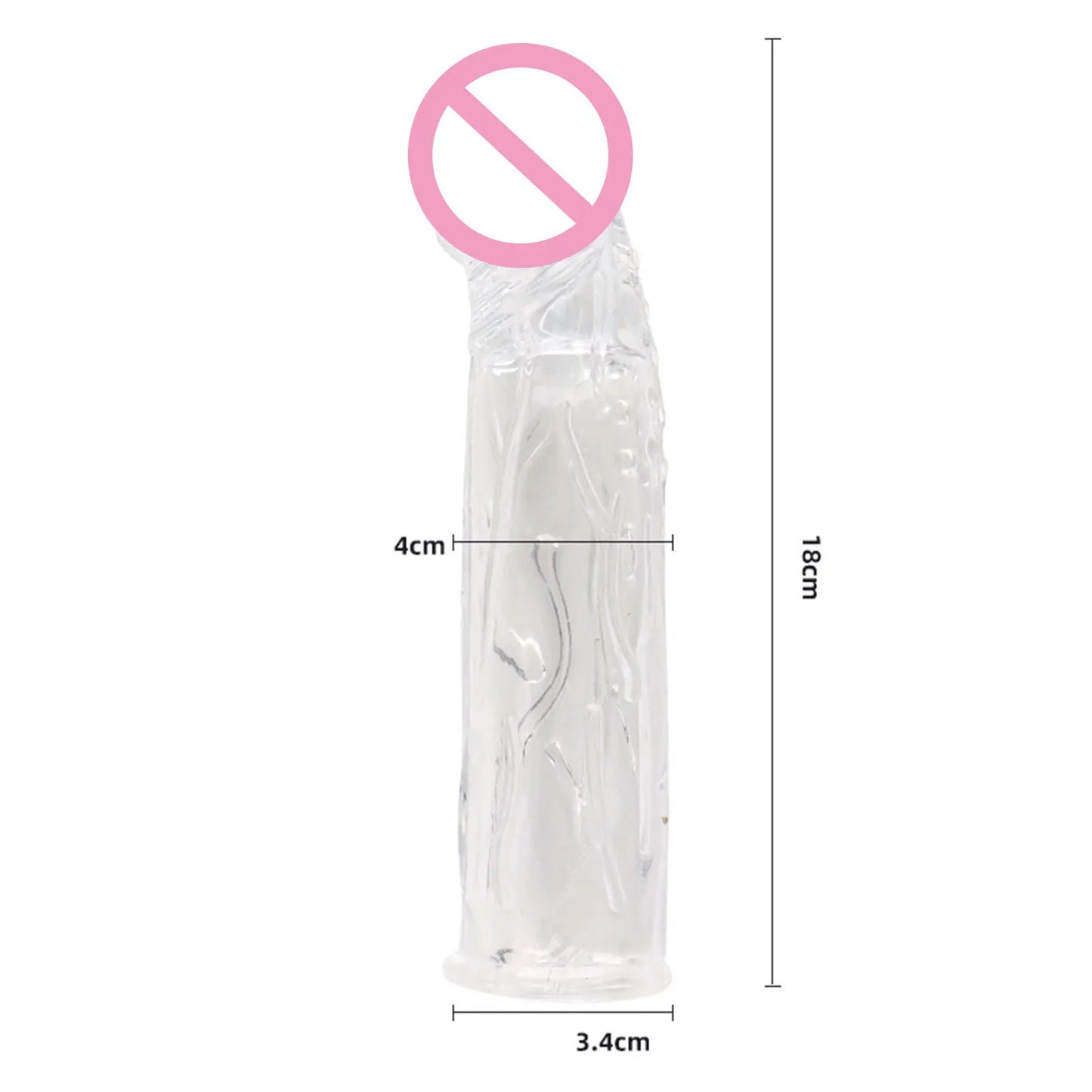 Extend Condoms Adult Sex Toy Passion Reusable Cock Cover Penis Sleeves G-spot Enlarge Cock Ring Erotic Product Sex Shop For Men - Seprincess