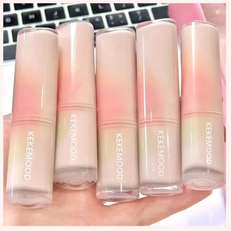 Kekemood Lingguang Lipstick Water Light Lipstick Mirror Moisturizing Female Whitening Lip Balm - Seprincess