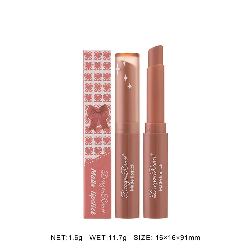 12 Color Matte Lipstick Nude Pink Matte Solid Lip Gloss Long Lasting Velve Red Tinted Balm 24 Hours Waterproof Makeup LipSticks - Seprincess