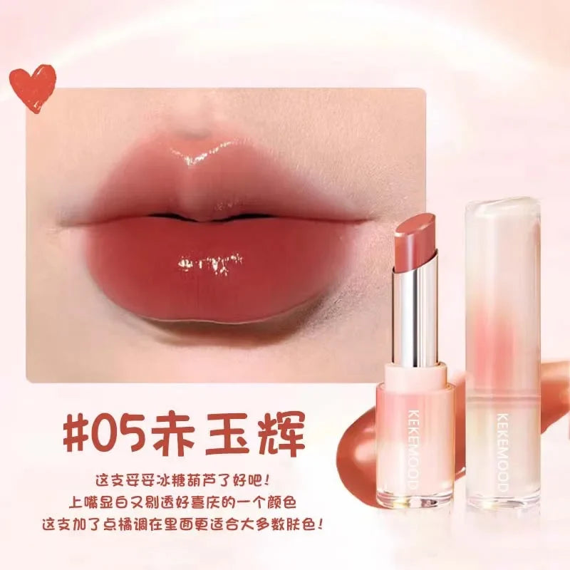 Kekemood Lingguang Lipstick Water Light Lipstick Mirror Moisturizing Female Whitening Lip Balm - Seprincess