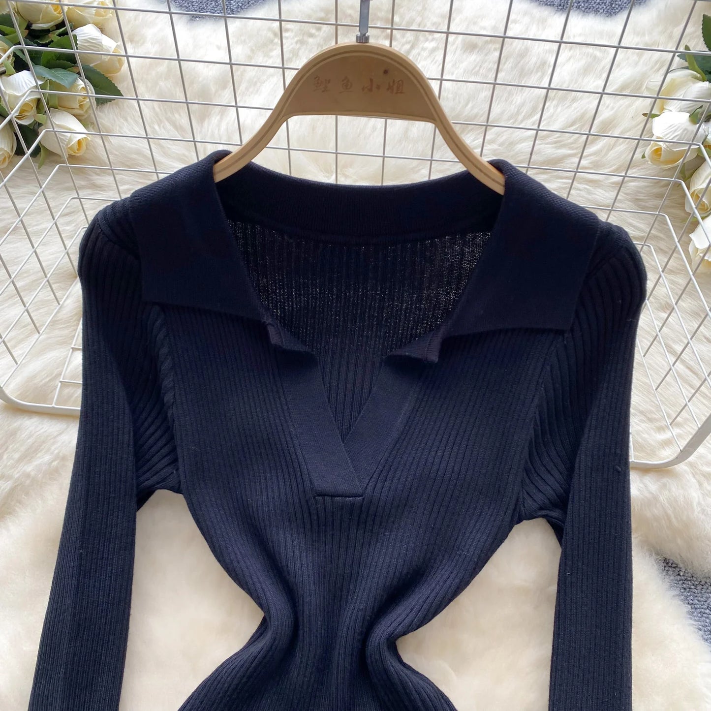 SINGREINY French Vintage Sweater Dress 2024 Ladies Lapel Long Sleeves Autumn Fashion Solid Basics Bodycon Knitted Long Dress