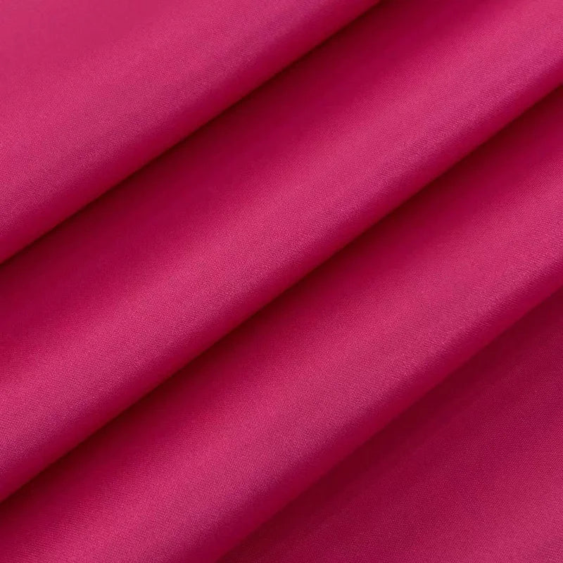 Wedding fabric 395 wedding satin shimmer thick satin haute couture dress solid color DIY fabric white - Seprincess