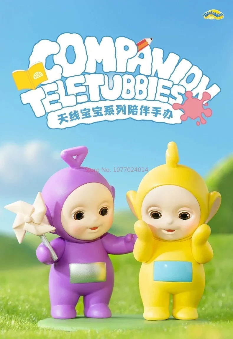 New Teletubbies Companion Series Resin Kit Toy Ornaments Movable Desktop Model Toy Ornament Collect Decor Festival Birthday Gift