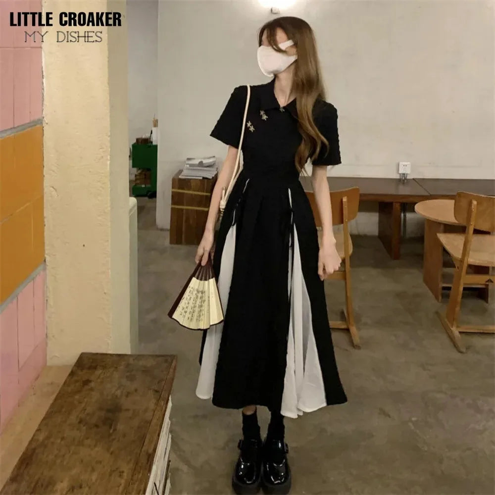 Qipao Women Summer 2023 New Design Summer Cheongsam Vintage Length High-end Short Sleeve Cheongsams Dress Modern - Seprincess