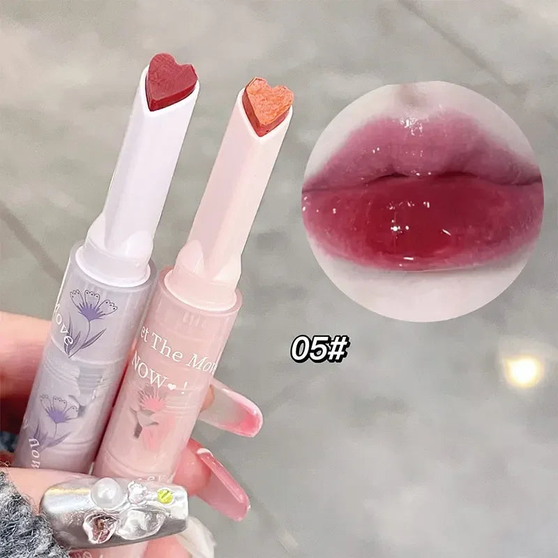 Florettes Jelly Love Lipstick Flower Knows Water Gloss Lip Gloss Non-stick Cup Mirror Lip Tint Cheap Korean Make-up Wholesale - Seprincess