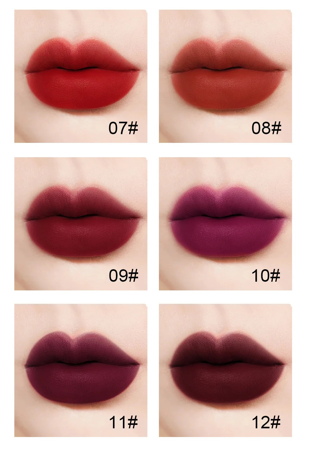 Dragon Ranee Matte Velvet Mist Lipstick Designed for Lazy People Lip Shape Lip Gloss Long Lasting Easy To Color Beauty Makeup - Seprincess