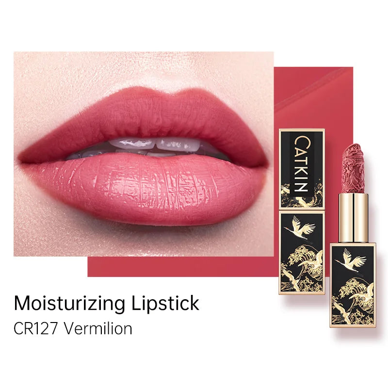 CATKIN Makeup Velvet Matte Lipstick, Hydrating Satin Long Lasting lipstick with Smooth and Creamy Texture - Seprincess