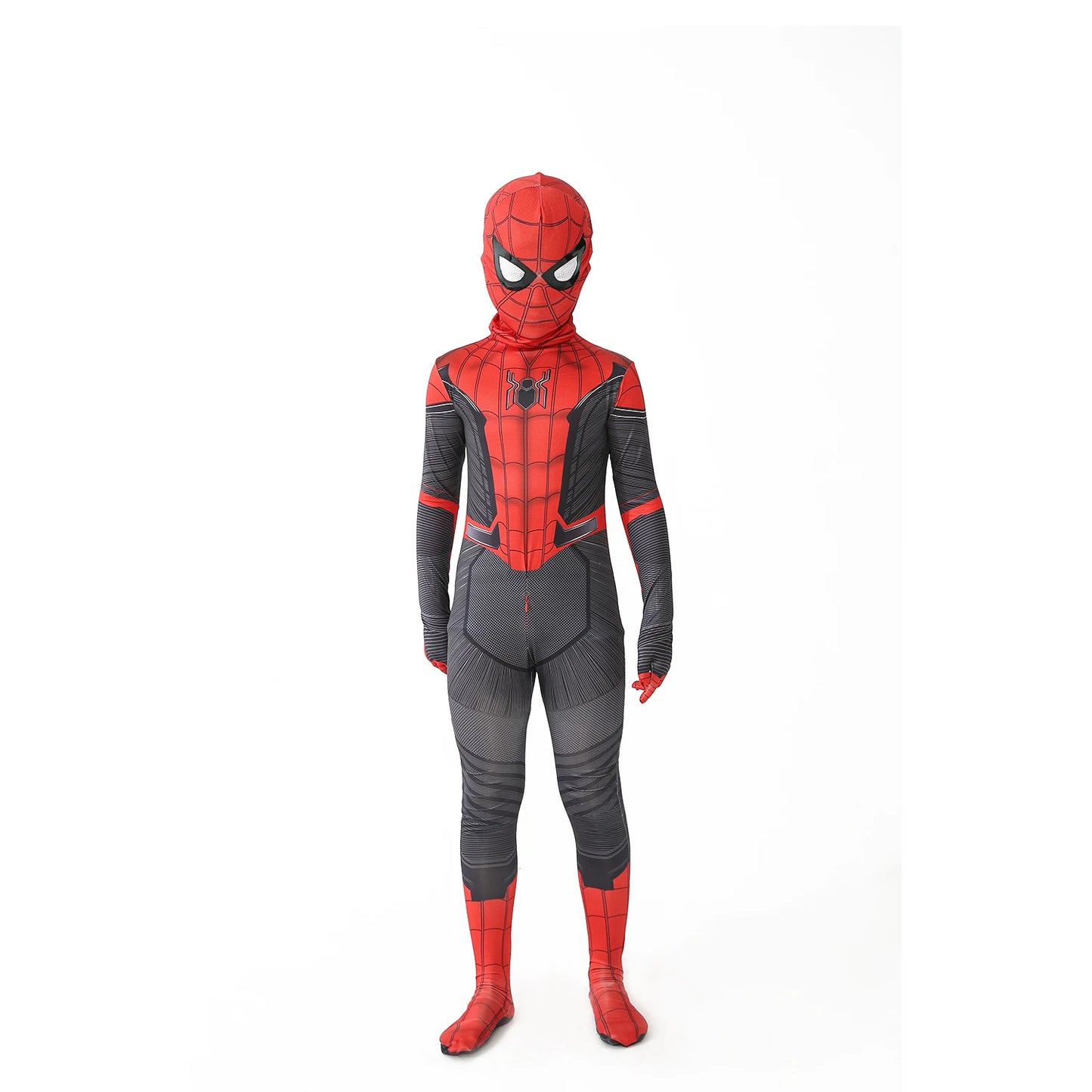 New Miles Morales Far From Home Cosplay Costume Zentai Spiderman Costume Superhero Bodysuit Spandex Suit for Kids Custom Made - Seprincess